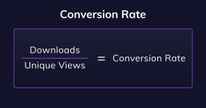 conversion rate equation